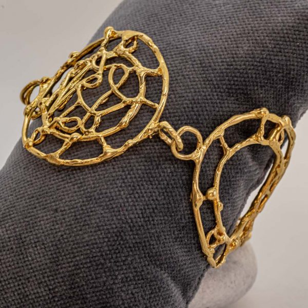 Bracciale cerchi pieni e vuoti